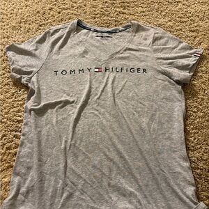 Tommy Hilfiger Light Gray Women's Tee